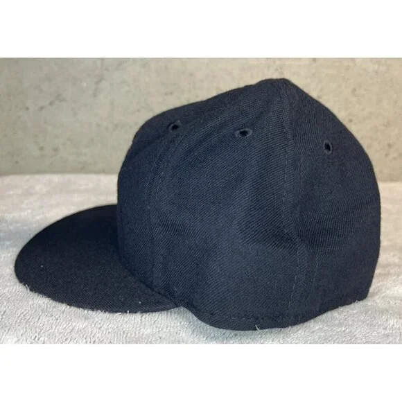 Vintage NWT Tampa Bay Rays New Era Diamond Collection 59Fifty Black Hat Sz 7 ¼